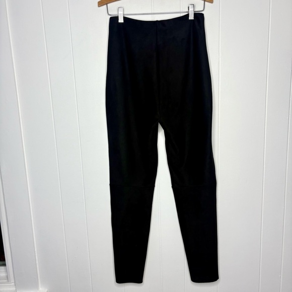 Commando Faux Suede Legging in Black Women’s Size Large Night Out High Waist - Picture 4 of 8